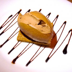 Cafe qui parle, Ganache au chocolat
