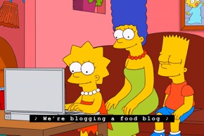 Simpsons' Food Blog