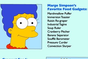 Simpsons' Food Blog