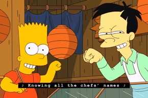 Simpsons' Food Blog