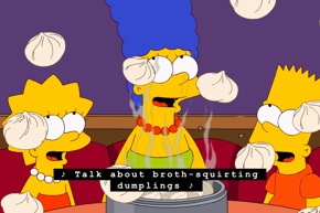 Simpsons' Food Blog