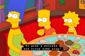 Simpsons' Food Blog