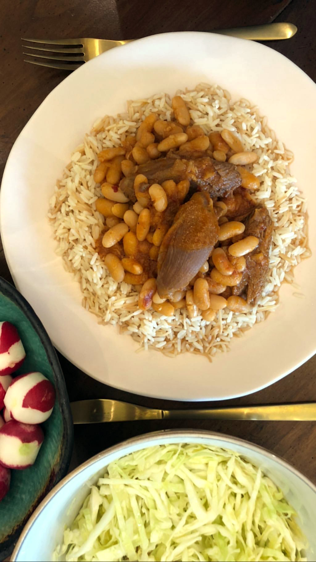 Fassolia w Riz – Lebanese Rice & Beans – Permanent Hunger